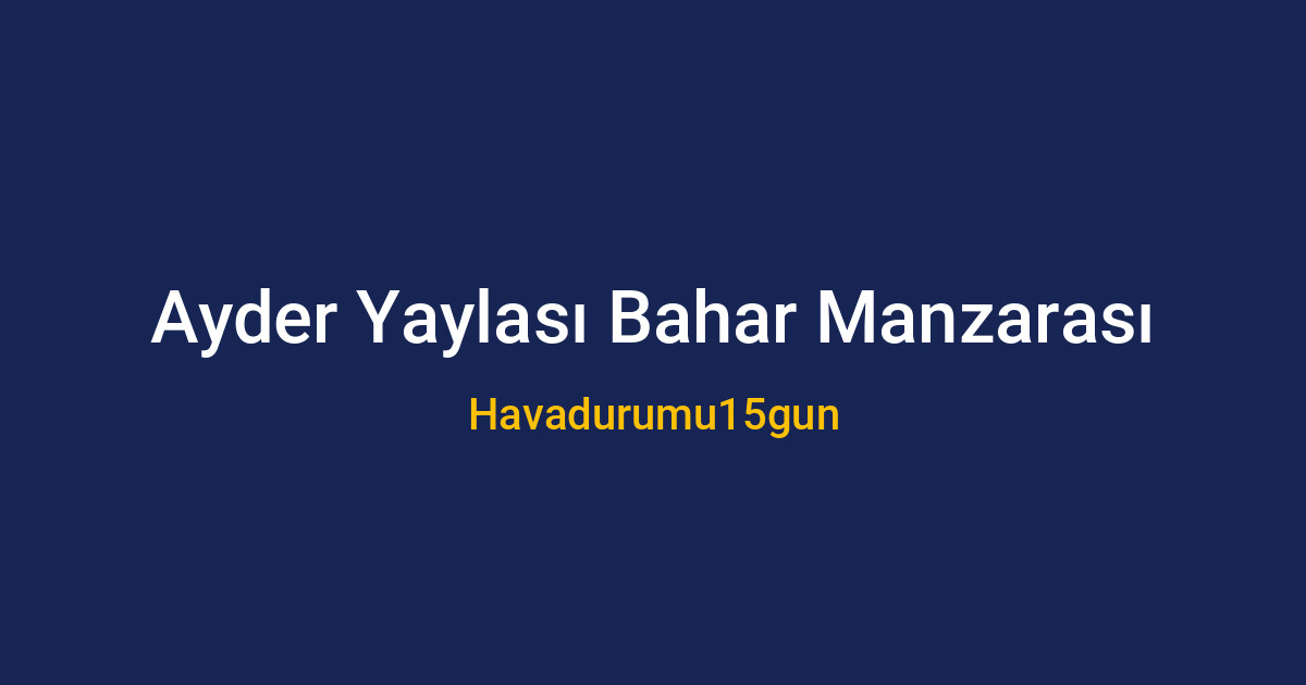 Ayder yaylasında piknik yapan insanlar ve bulutlu hava