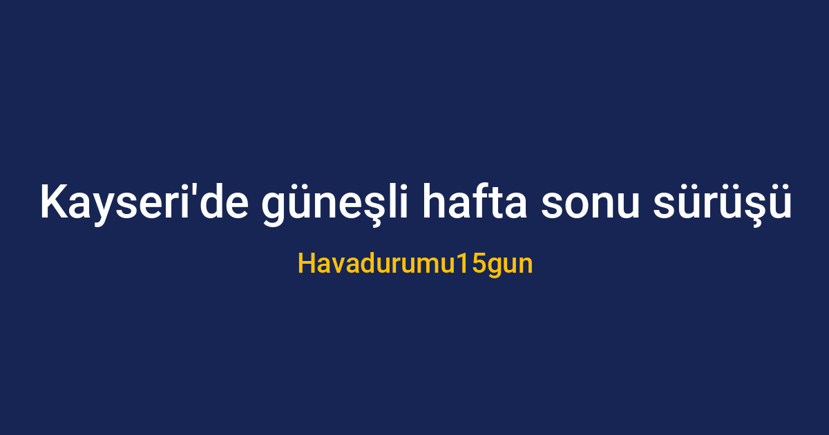 Kayseri yollarında motosiklet süren bir sürücü